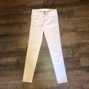 White AEO Jeggings
